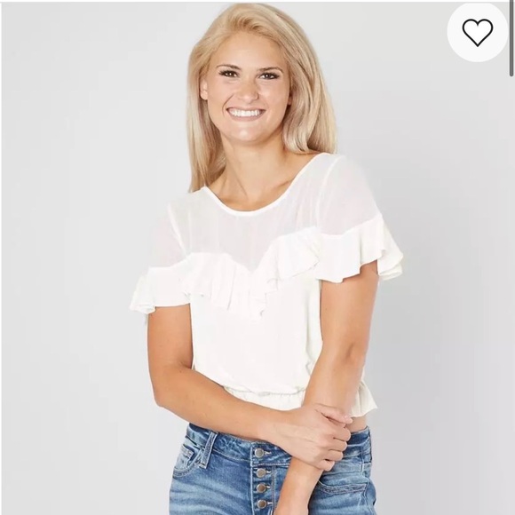 Willow & Root Ruffle Top - Picture 1 of 8